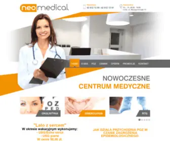 Neomedical.pl(Centrum medyczne Neomedical Łódź) Screenshot