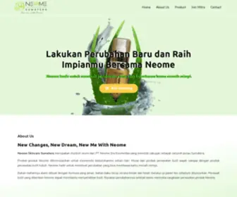 Neomeskincaresumatera.com(Neome Skincare Sumatera) Screenshot