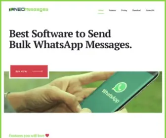 Neomessages.com(Bulk WhatsApp Sender) Screenshot