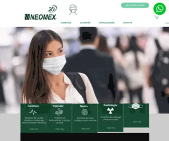 Neomex.com.br(Neomex Hospitalar) Screenshot