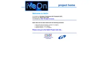 Neon-Project.org(Project website) Screenshot