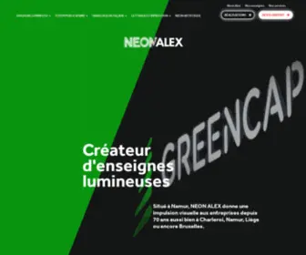 Neonalex.be(Neon Alex) Screenshot