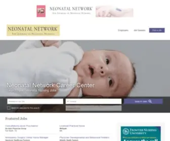 Neonatalnetwork.com(Neonatal Jobs) Screenshot