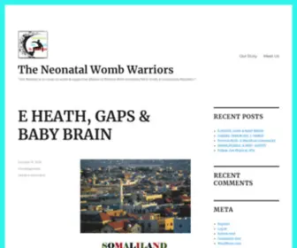 Neonatalwombwarriors.blog(&quot;Our Mission) Screenshot