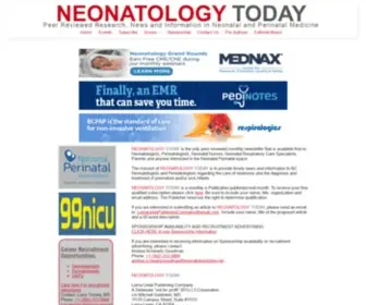 Neonatologytoday.net(Neonatology Today) Screenshot