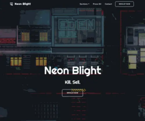 Neonblight.com(Neonblight) Screenshot