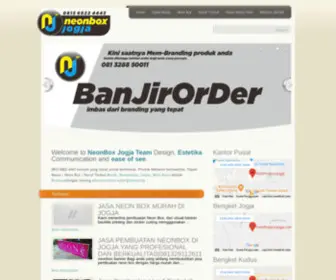 NeonboxJogja.com(Neon Box Jogja) Screenshot