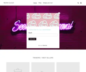 Neoncloudco.com(Neon Cloud) Screenshot