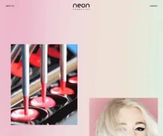 Neoncosmetics.com.au(Neon Cosmetics) Screenshot
