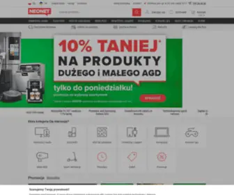 Neonet.pl(Sklep internetowy z RTV) Screenshot