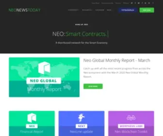 Neonewstoday.com(NEO News Today) Screenshot