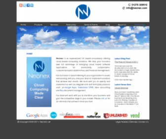 Neonex.com(UK Google Apps) Screenshot