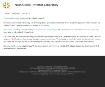 Neongecko.com(Conversation Processing Intelligence) Screenshot