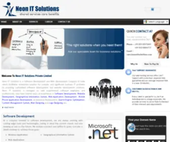 Neonitsolutions.com(Software Company Ranchi) Screenshot