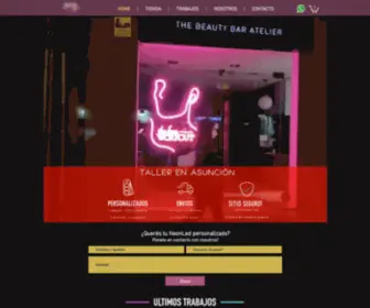 Neonled.com.py(Neon De Led) Screenshot