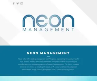 Neonmanagement.com(Neon) Screenshot