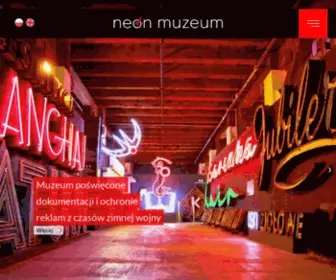 Neonmuzeum.org(The Neon Muzeum) Screenshot