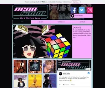 Neonradio.co.uk(NEON Radio) Screenshot