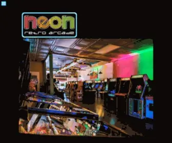 Neonretroarcade.com(Neon Retro Arcade (in Pasadena and Northridge)) Screenshot