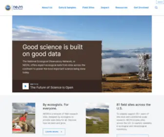Neonscience.org(The National Ecological Observatory Network (NEON)) Screenshot