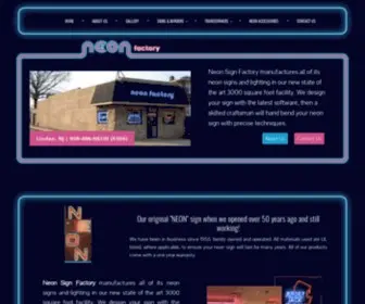 Neonsignfactory.com(Quality since 1955) Screenshot