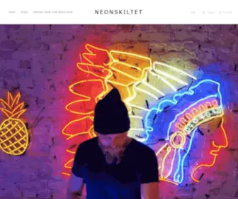 Neonskiltet.dk(Design dit eget neonskilt) Screenshot