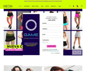 Neonstyle.es(Ropa de Pádel para Mujer) Screenshot