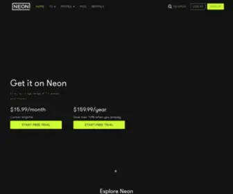 Neontv.co.nz(Watch On Demand Movies & TV Shows Online) Screenshot