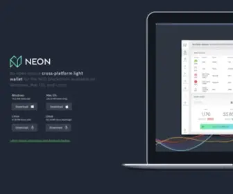 Neonwallet.com(NEON) Screenshot