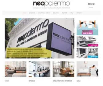 Neopalermo.com(Neo Palermo muebles) Screenshot