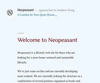 Neopeasant.com(Neopeasant) Screenshot