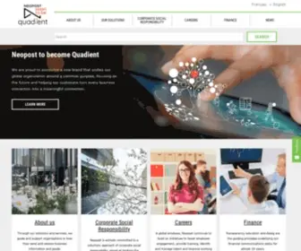 Neopost-Group.com(Quadient Relations Investisseurs) Screenshot