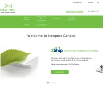 Neopost.ca(Quadient (formerly Neopost)) Screenshot