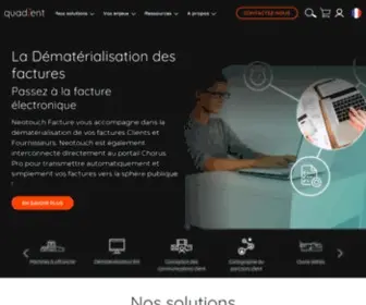 Neopost.fr(Solutions de machines à affranchir) Screenshot