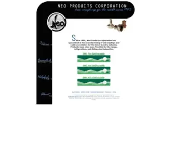 Neoproducts.com(Hose couplings for the world since 1945) Screenshot