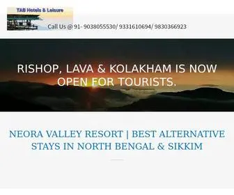 Neoravalleyresort.co.in(Neora Valley Resorts) Screenshot