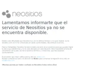 Neoresellers.com(Programa reseller Neositios) Screenshot
