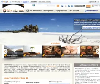 Neorizons-Travel.com(Neorizons) Screenshot