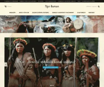 Neosaman.cz(Neo šaman) Screenshot