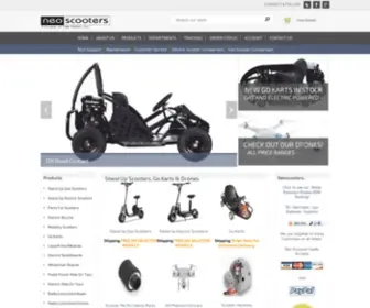 Neoscooters.com(Electric Scooters & Gas Motor Scooters) Screenshot