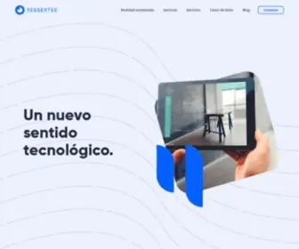 Neosentec.com(Empresa de realidad aumentada) Screenshot