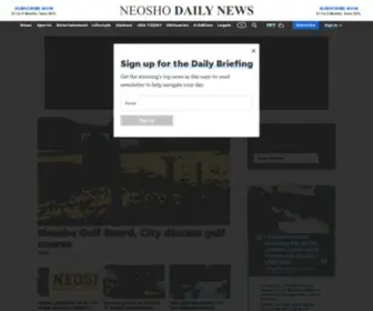 Neoshodailynews.com(Neosho, MO) Screenshot