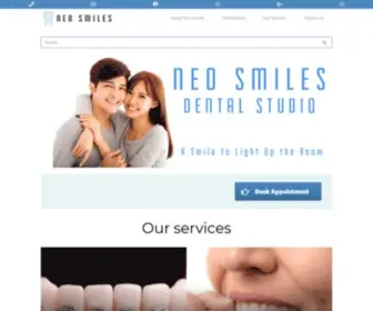 Neosmiles.com.sg(Neo Smiles Dental Studio) Screenshot