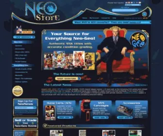 Neostore.com(Leading source for SNK's Neo) Screenshot