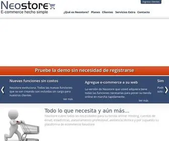 Neostore.net(E-commerce hecho simple) Screenshot