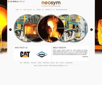 Neosym.com(Neosym Industry Limited) Screenshot