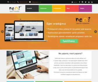 Neotasarim.com(Kocaeli web sitesi tasarım) Screenshot