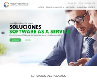 Neotecnica.com(Neotécnica Soluciones Tecnológicas) Screenshot