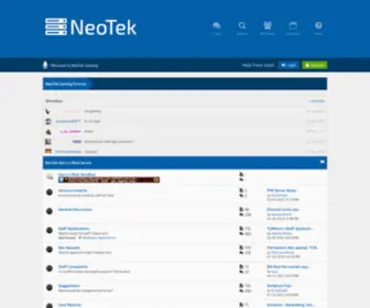 Neotekgaming.com(NeoTek Gaming Forums) Screenshot