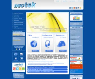 Neotekonline.it(Realizzazione siti web) Screenshot